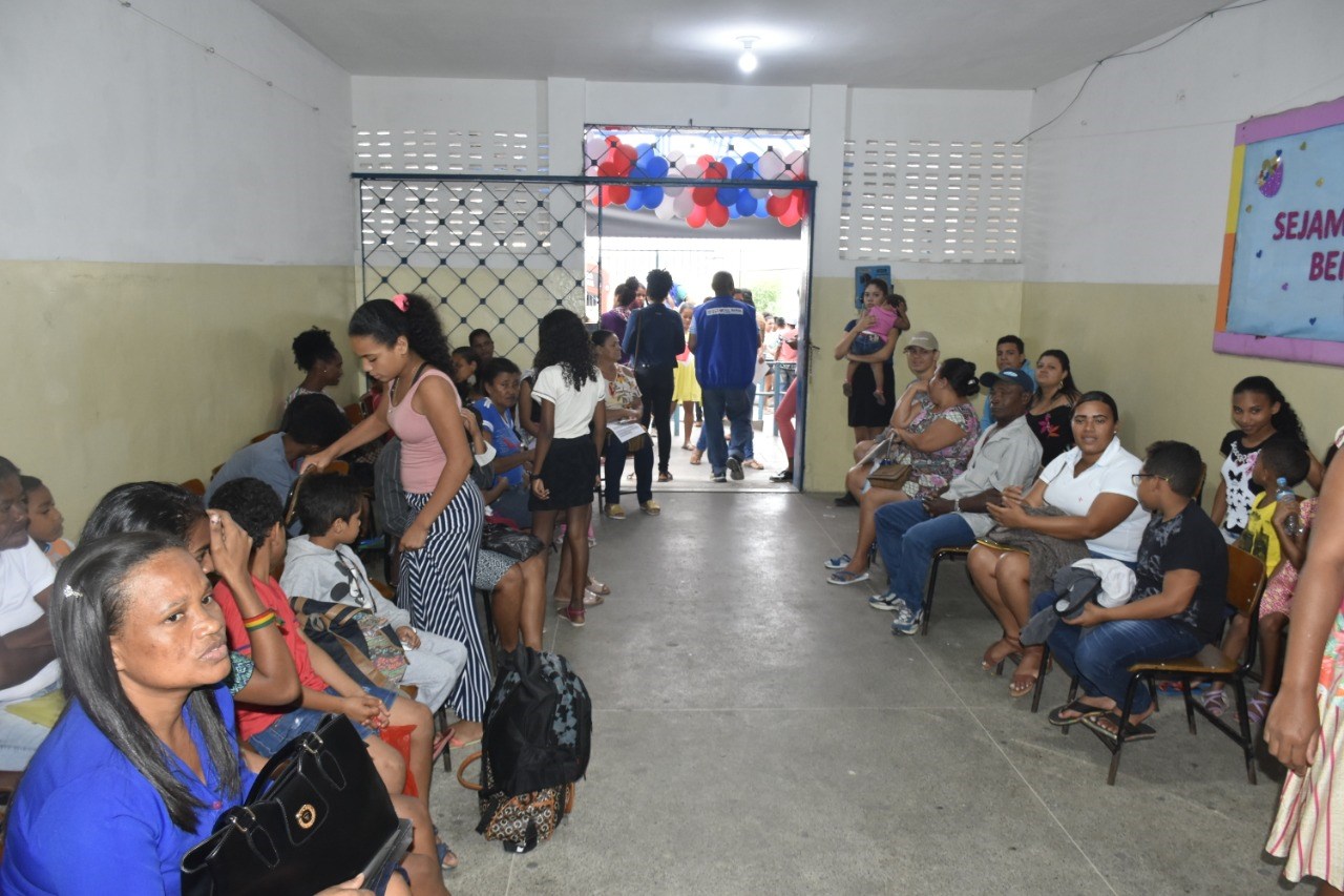 Camacã: Centenas de Pessoas são beneficiadas com a Caravana da Justiça Social

